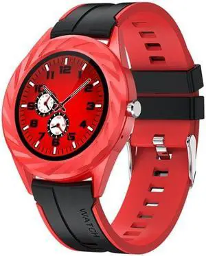 DT10 1.54inch Color Screen Smart Watch IP67 Waterproof,Support Bluetooth Call/Heart Rate Monitoring/Blood Pressure Monitoring/Blood Oxygen Monitoring/Sleep Monitoring (Red)