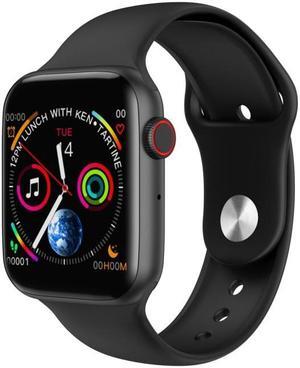 W34 1.54 inch IPS Color Screen Smart Watch,Support Call Reminder /Heart Rate Monitoring/Sleep Monitoring/Sedentary Reminder/ECG Monitoring (Black)
