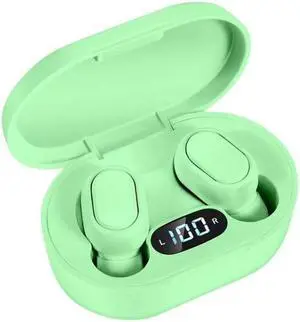 E7s Digital Sports Waterproof TWS Bluetooth 5.0 In-Ear Headphones E7s (Green) (Green)