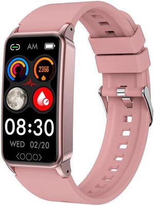 Tk71pro Blood Sugar Body Temperature Smart Bracelet Uric Acid Blood Lipid Heart Rate Blood Pressure More Than Smart Sport Bracelet (Pink)