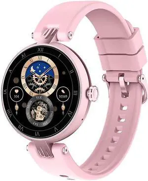 H18 Women's Bracelet Bluetooth Calling Sports Music Blood Pressure Heart Rate More Than Smart Sport Bracelet (Pink)
