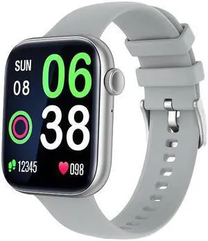 P45l31 Bluetooth Call Smartwatch Heart Rate Blood Pressure Multi-Exercise Female Transcoder Smartwatch (Silver)