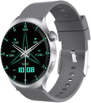 Dt4 Mate Bluetooth Calling Smart Watch Female Assistant Heart Rate Blood Pressure More Than Sport Smart Watch (Silver)