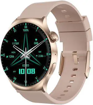 Dt4 Mate Bluetooth Calling Smart Watch Female Assistant Heart Rate Blood Pressure More Than Sport Smart Watch (Pink)