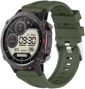Zl85 Sports Outdoor 1.39 Screen Bluetooth Call Smart Watch Heart Rate, Blood Pressure, Blood Oxygen, Multi-Sport Smart Watch (Green)