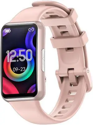 Jl06 Blood Glucose Bluetooth Calling Ecg Blood Glucose Body Temperature Heart Rate Blood Pressure More Than Smart Sport Bracelet (Pink)