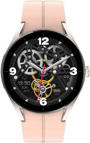 Ks05 Ecg Bluetooth Calling Smart Watch Uric Acid Blood Glucose Blood Pressure Heart Rate Sleep More Than Sport Smart Watch (Pink)
