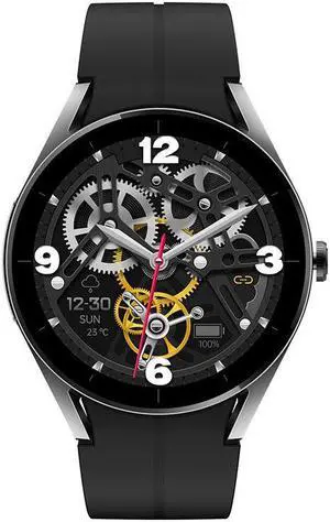 Ks05 Ecg Bluetooth Calling Smart Watch Uric Acid Blood Glucose Blood Pressure Heart Rate Sleep More Than Sport Smart Watch (Gray And Black)