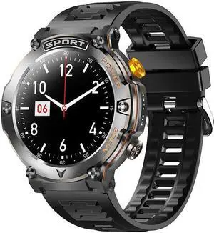 X11pro Smart Watch Call 1.43Amoled466*466 Heart Rate True Blood Oxygen Sports Watch (Black Three Beads)