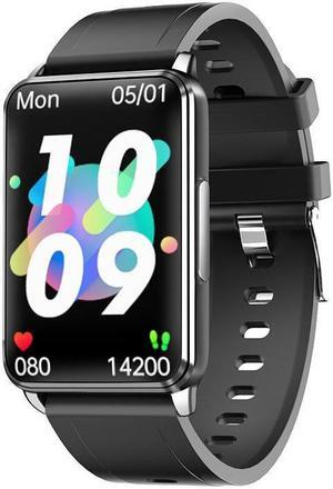 Ep02 Non-Invasive Blood Glucose Smart Watch Heart Rate Blood Pressure Electrocardiogram Body Temperature Sleep Monitoring Smart Bracelet (Black)