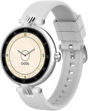 H18 Women's Bracelet Bluetooth Calling Sports Music Blood Pressure Heart Rate More Than Smart Sport Bracelet (Silver)