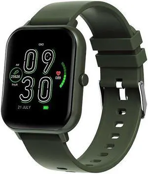 Zl54cj Bluetooth Call Smart Watch Heart Rate Blood Pressure Blood Oxygen Music Message Multi-Sport Smart Watch (Green)