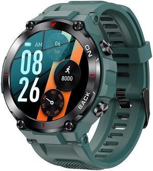 New K37 Gps Double Star Positioning Smart Watch Women's Physiological Cycle Reminder True Blood Oxygen Sports Watch (Green)