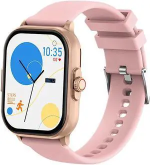 E02 Bluetooth Call Smart Watch Ecg Ecg Blood Glucose Heart Rate Blood Pressure Health Monitoring Multi-Sport Watch (Pink)