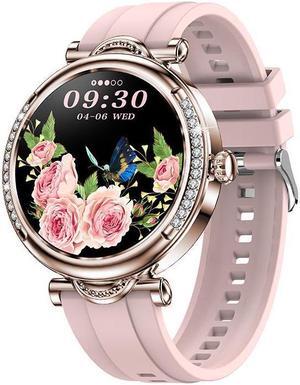 Cf32 Bluetooth Call Female Smart Watch 1.27 &Quot;Screen Female Awakening Health Monitoring Multi-Sport Intelligence (Pink)
