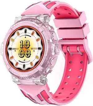 Ht25 Bluetooth Calling Smart Watch Heart Rate Blood Pressure Blood Oxygen Female Health Multi Sport Smart Watch (Pink)