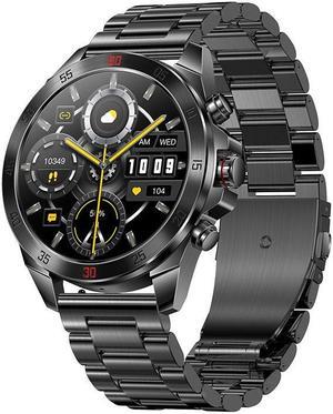 2024 Nx1pro Bluetooth Calling Smart Watch Amoled Screen 1.43-Inch Heart Rate Blood Pressure Encoder (Black)