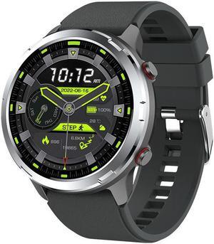 S47 Outdoor Three-Proof Waterproof Sport Smart Watch Gps Positioning Heart Rate Blood Oxygen Multi-Sport Smart Watch (Silver)