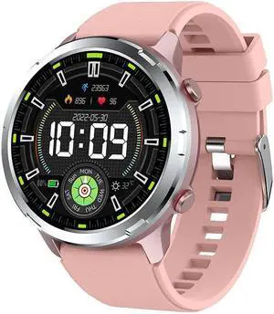 S47 Outdoor Three-Proof Waterproof Sport Smart Watch Gps Positioning Heart Rate Blood Oxygen Multi-Sport Smart Watch (Pink)