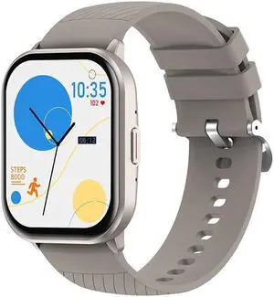 Zl99j Bluetooth Call Smart Watch Music Heart Rate Blood Pressure Blood Oxygen Multi-Sport Smart Watch (Grey)