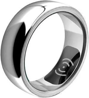 Smart Wear Sr300 Waterproof Blood Oxygen Ring Step Counting Calories Sports Healthy Sleep Ring (Silver)