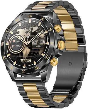 2024 Nx1pro Bluetooth Calling Smart Watch Amoled Screen 1.43-Inch Heart Rate Blood Pressure Encoder (Gold)