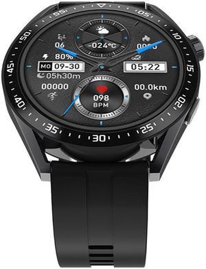 Amax3pro Bluetooth Calling Smart Watch Heart Rate Blood Pressure Weather Music Sport Smart Watch (Black)