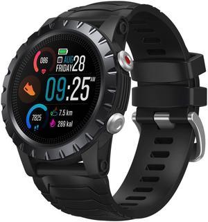 Zeblaze Stratos GPS Smart Watch 50m Waterproof Builtin 4Satellite3Modes GPS HeartSpO2VO2maxStress 25days Battery Life GPS Smartwatch