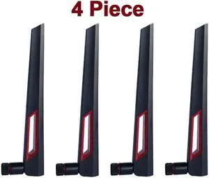 4pcs 10dBi Dual Band 2.4GHz 5GHz 5.8Ghz WiFi Antenna RP-SMA Connector Universal Antennas Amplifier WLAN Router Antenne Booster