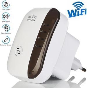 TelDaykemei 300Mbps Wireless WIFI Repeater 2.4G Router Wifi Range Extender Wi-Fi Signal Amplifier 802.11N Network Card Adapter for PC