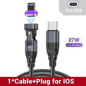 240W 5A IOS magnetic fast charging data cable USB C adapter iPhone charging cable 20018-1M 240W 5A IOS magnetic fast charging data cable USB C adapter iPhone charging cable 20018-1M