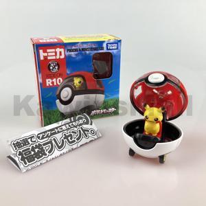 Takara Tomy Tomica Ride On R10 Pokemon Pikachu & Monster Ball Car Plastic & Diecast Model Toy Authentic Tomica Product