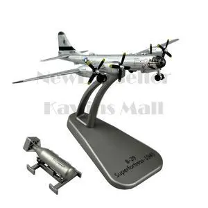 1:300 Scale B-29 Superfortress Aircraft 1945 Diecast Model with Little Boy AtomicBomb Plastic Model 1:300 Scale B-29 Superfortress Aircraft 1945 Diecast Model with Little Boy AtomicBomb Plastic Model