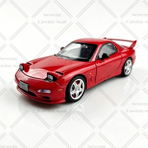 1:28 Scale Mazda RX-7 FD3S Type-R Sports Car Diecast Model Initial D Keisuke Takahashi Red 1:28 Scale Mazda RX-7 FD3S Type-R Sports Car Diecast Model Initial D Keisuke Takahashi Red