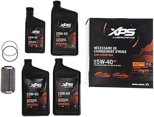 4T 5W-40 Synthetic Blend Oil Change Kit for Rotax 1500 cc or more engine