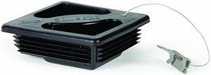 No Insect Bumper Cap with Saver - Features Small Holes to Increase Airflow and Block Insects, Squeeze Grip for Easy Installation and Removal, Fits Standard RV 4" Square Bumpers (40324)