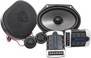 Pair  RV682C 6x8 5x7 Component Car Speakers 900 Watts170w RMS CEA