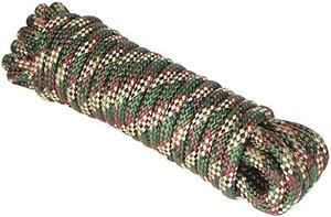 3008.0382 Camo 3/8" x 25' 16-Strand Diamond Braid Utility Rope