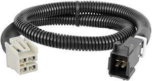 51452 Quick Plug Electric Trailer Brake Controller Wiring Harness, Select Chevrolet Silverado, Suburban, Tahoe, GMC Sierra, Yukon, Escalade