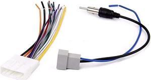 Car Auto Radio Speaker Wire Harness and Antenna Adapter Cable Connector for Select 2007-2013 Nissan Infiniti Murano