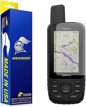 MilitaryShield AntiGlare Screen Protector for Garmin GPSmap 66s66st Max Coverage AntiBubble Matte Film