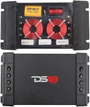 PRO-CFX Two-Way Passive Crossover 300W Car Audio Tweeter Mid Range Speaker (2 Pack)