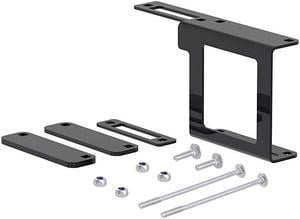 58001 Easy-Mount Vehicle Trailer Wiring Connector Mounting Bracket for 2-Inch Receiver, 4 or 5-Way Flat