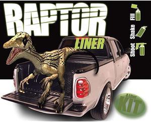 Raptor TINTABLE Urethane Spray-On Truck Bed Liner Kit w/ GUN 821