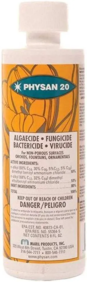 Physan PSPTA20 Algaecide Fungicide Bactericide Virucide 16Ounce fertilizers 1 Pint Natural