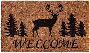 amp More 121681729 Elk Forest Welcome Doormat 17quot X 29quot