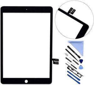 Touch Screen Digitizer for iPad 7 2019 7th Gen 102 A2197 A2198 A2200 Front Glass Replacement with PreInstalled Adhesive Without Home Buttonnot Include LCD + Tools Black