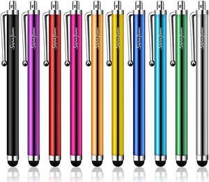 Stylus Pens for Touch Screens  10 Pack High Precision Capacitive Stylus for iPad iPhone Tablets Samsung Galaxy All Universal Touch Screen Devices