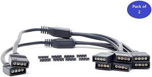 1 to 3 RGB Splitter 50 cm Cable 2Pack F04RGB03502P