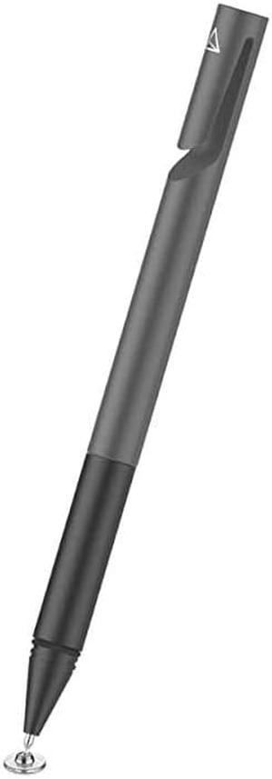 Mini 4 Dark Grey Capacitive Pen Stylus pens for iPad Pencil High Sensitivity Fine Point PocketSized Laser Cut Clip Universal for AppleiPhoneiPad ProMiniAirAndroid Touch Screens